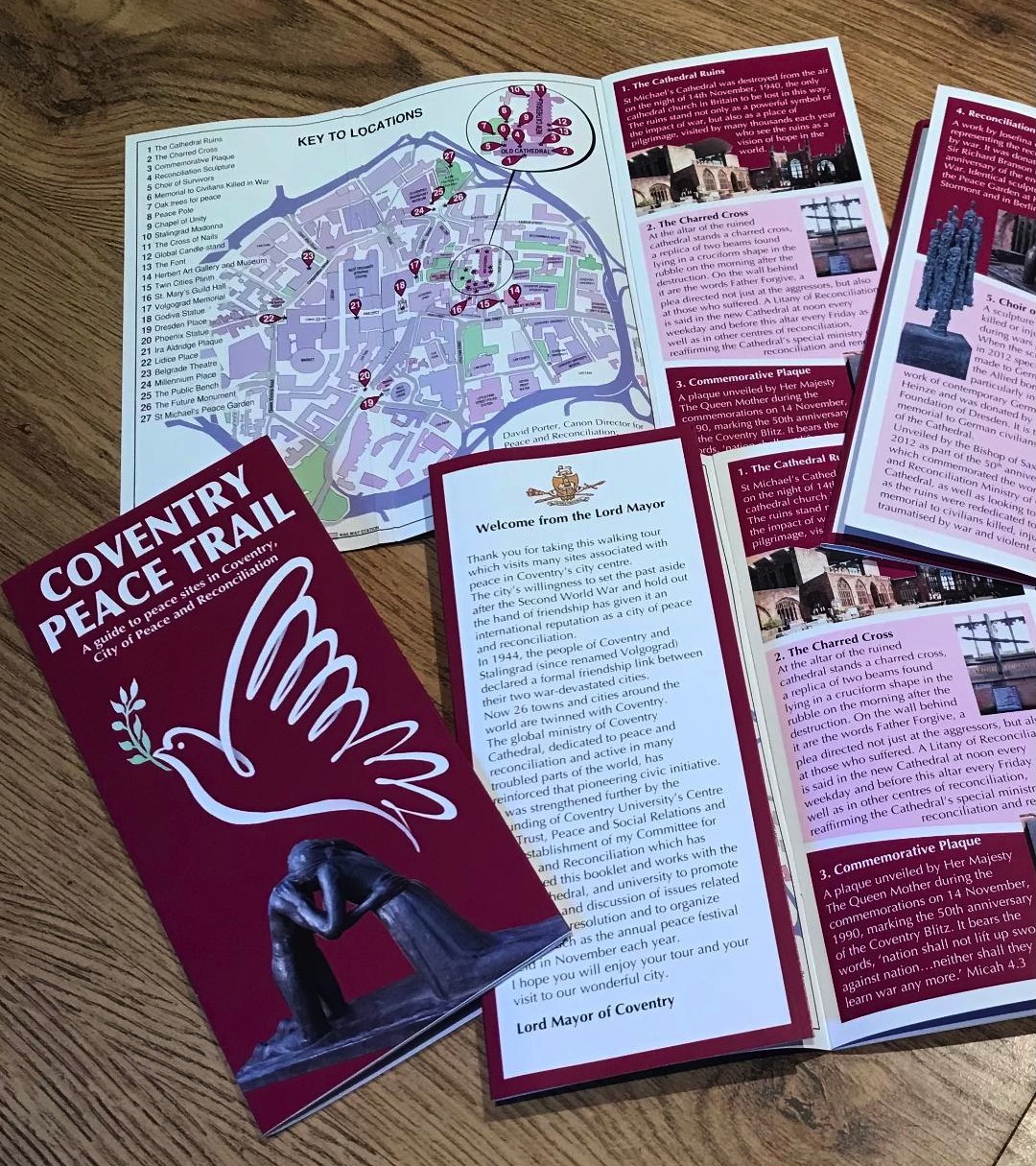 The 2022 edition of Coventry Peace Trail